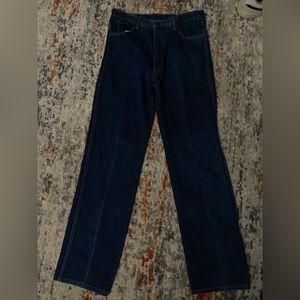 Blue Straight Fit Calvin Klein Jeans W28 L33